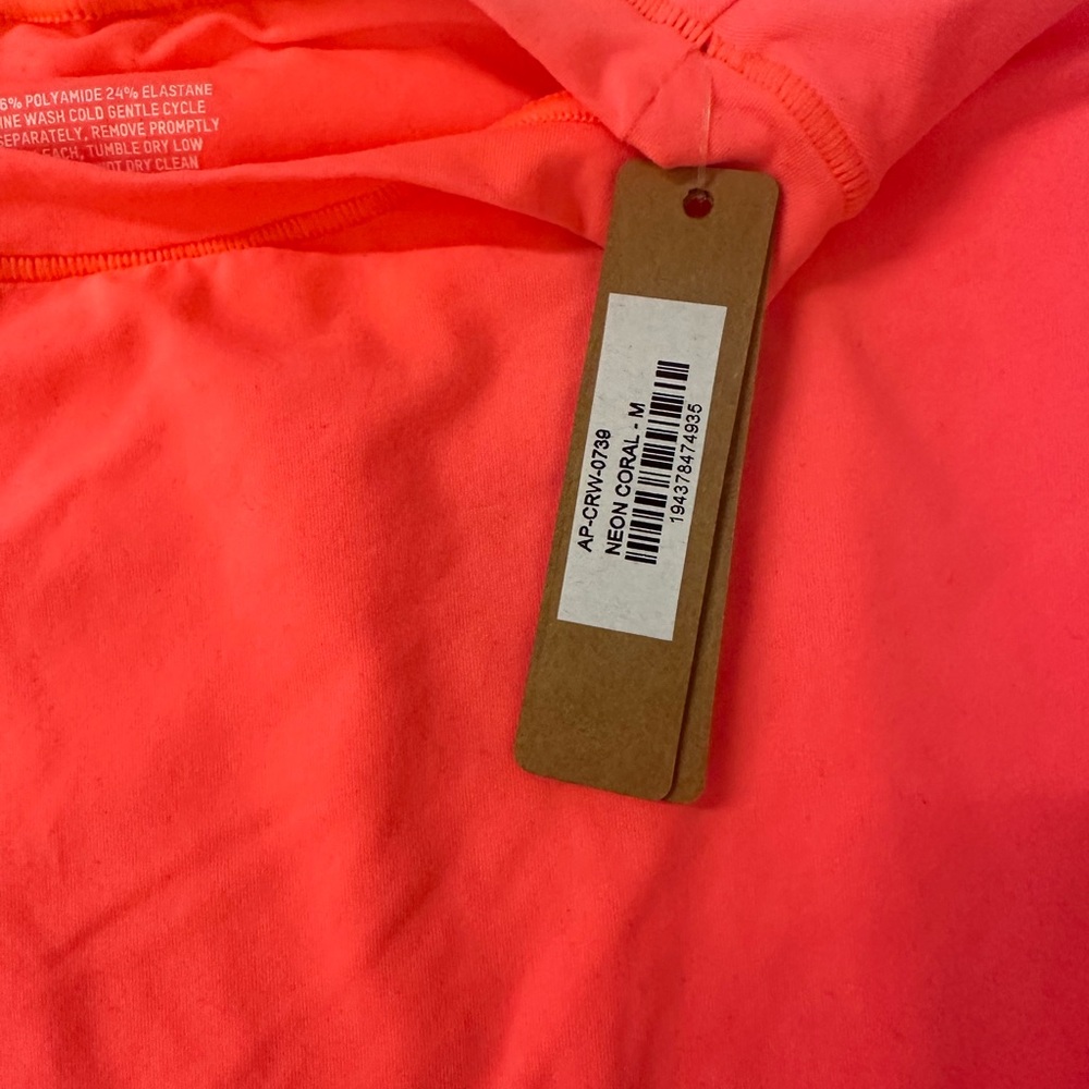 Neon Coral SKIMS TOP